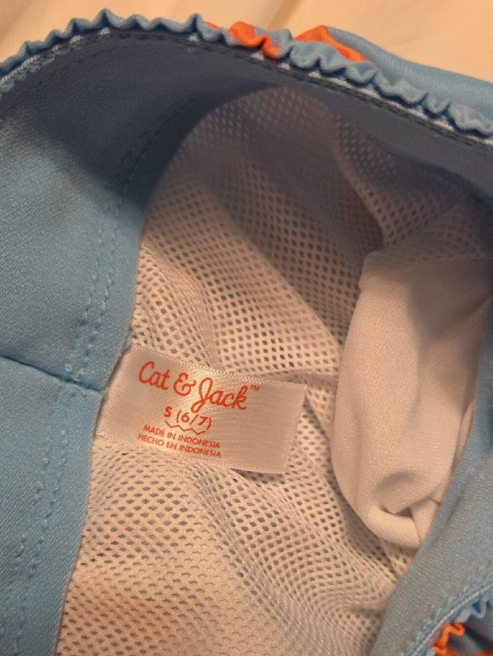 Cat & Jack Light Blue Pizza Slice Swim Trunks